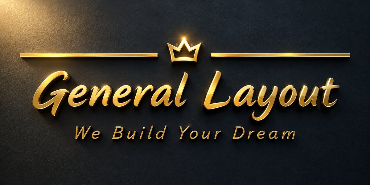 General Layout — We Build Your Dream